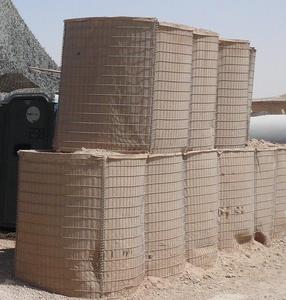 Sel kontrolü için sıcak daldırma galvanizli kaynaklı gabyon tel örgü kare delik defansif Bastion bariyeri - Product Image 2