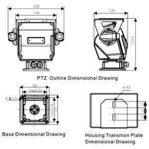 High Quality Low Price <strong>Security</strong> Ptz <strong>Camera</strong> System Network <strong>Camera</strong> Light Load PTZ 360 <strong>Camera</strong> - Product Image 5