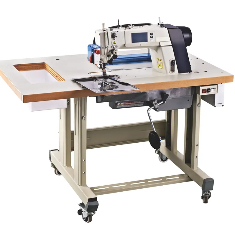 Máquina de costura para máquina de costura, suprimento de fábrica, seleção de material estreito, funciona sem fios, automática