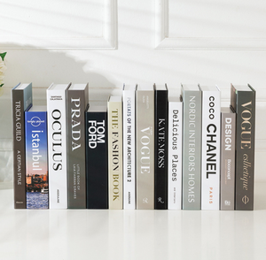 Buku Hias Simulasi Kustom untuk Dekorasi Ruang Tamu Rumah, Buku Palsu Sampul Keras untuk Dekorasi - Product Image 2