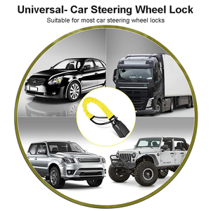 Universal <strong>Car</strong> <strong>Lock</strong> Steering Wheel <strong>Lock</strong> Theft Prevention <strong>Car</strong> Steering Wheel <strong>Lock</strong> Anti-Theft Device with Key - Product Image 5