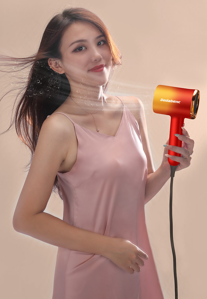 New fashion hair dryer constant temperature professional negative ion hair dryer flight travel household dormitory gifts OEM