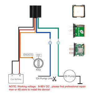 MiCODUS MV730 Mini Dispositivo de Seguimiento GPS Oculto para Motocicleta, Relé de Rastreador de Coche, Precio de Corte de Aceite, Software Gratuito - Product Image 2