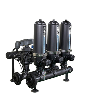 高效3单元自动反冲洗自清洁盘式过滤器，用于高级滴灌系统 - Product Image 3