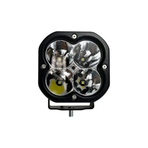 80W <strong>5</strong>&quot; Square <strong>LED</strong> Spotlight with DRL, Super Bright Pod Light for Jeep, 4x4, Truck, 4WD, Off-Road Use - Product Image 1