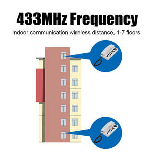 Drahtlose Gegensprechanlage Freisprech-LCD-Telefon Raum-zu-Raum-Kommunikation system Zwei-Wege-Gegensprechanlage Gegensprechanlage für Familien hotel büro - Product Image 5