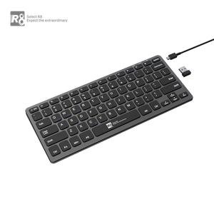 Teclado con logotipo personalizado, diseño ergonómico de oficina, Mini teclado inalámbrico OEM de alta calidad para Ipad, portátil y PC, venta al por mayor, 2023
