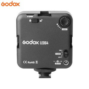 Tanrı ox LED64 5500 - 6500K kamera Led aydınlatma SLR Video işığı açık fotoğraf ışığı DSLR kamera kamera için mini DVR - Product Image 3