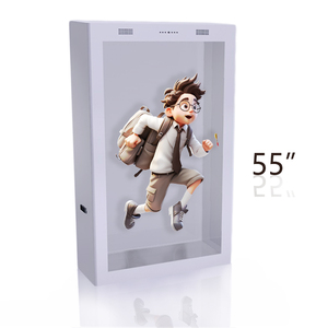 3D Hologramm Box Multi Touch Bodenst änder Ausstellungs halle Holo graphic Box <span class=keywords><strong>Display</strong></span>