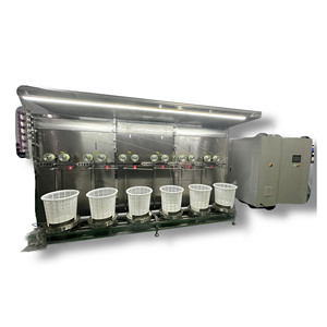 Kunden spezifisches Sortier <span class=keywords><strong>system</strong></span> für Hohl faser membran stränge 6 8 12 Stationen MBR-Produktions linie für Ultra filtration membranen