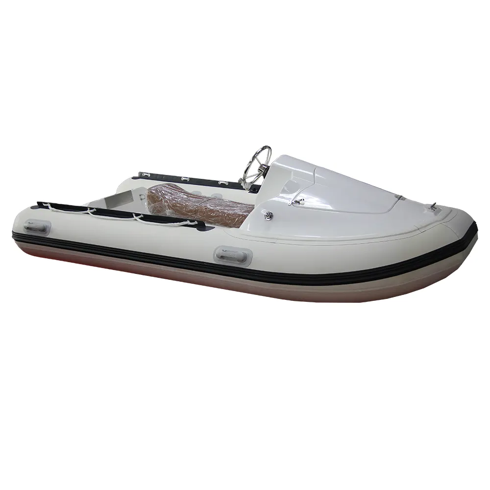 3,5 m Jet Ski Inflable Jet Ski Boat Barcos de agua de alta velocidad con fuera de borda