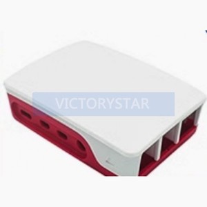 4B <strong>Raspberry</strong> <strong>Pi</strong> <strong>Case</strong> red and white shell suitable for 4th generation Btype integrated 3rd <strong>Raspberry</strong> <strong>Pi</strong> ZERO W Original Shell Bea - Product Image 2