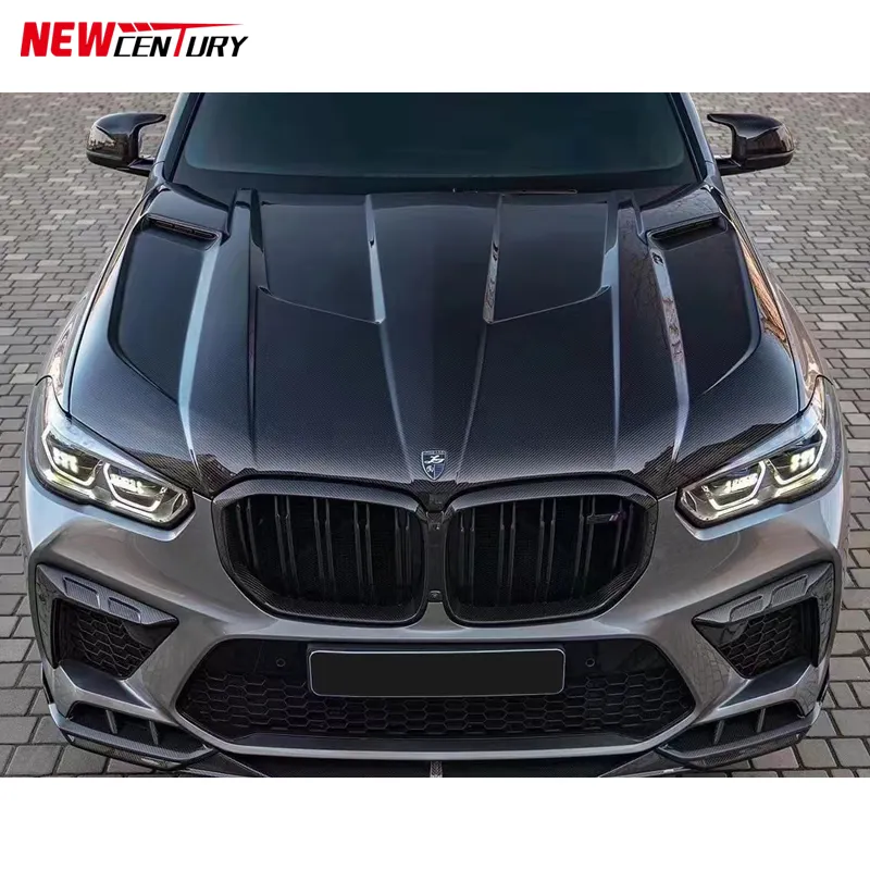 Cocok untuk BMW X5 G05 F95 Pengganti KAP, Pembukaan Model Serat Karbon