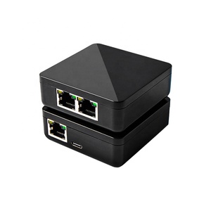 Linkwylan Gigabit LAN Cable Adapter Network <strong>RJ45</strong> <strong>Splitter</strong> <strong>1</strong>-to-2 Ports PoE 1000Mbps Support Telecom Parts - Product Image 1