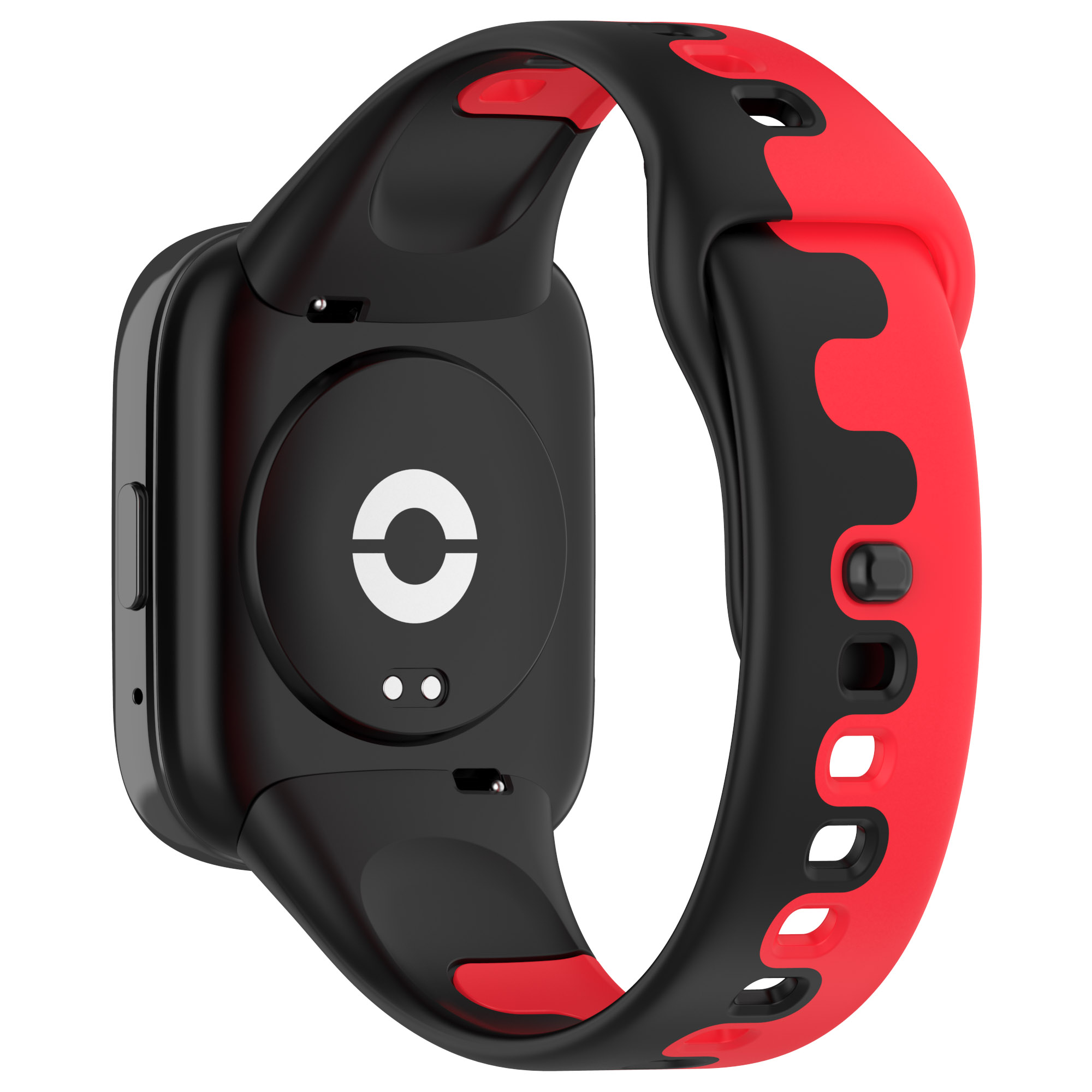 black red