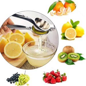 Toptan mutfak alet meyve araçları manuel el paslanmaz çelik limon Zester narenciye sıkacağı limon sıkacağı manuel narenciye basın - Product Image 2