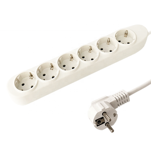 Tipo de la UE de escritorio 6 tomas Multi Universal enchufe eléctrico - Product Image 1