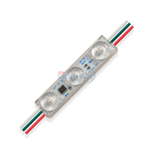 Полноцветный 12 В Светодиодный модуль RGB 1,2 Вт SMD3030 WS2811 P5 P4 P3 P10 наружный IP68 водонепроницаемый модуль для световой коробки буквенный знак - Product Image 1