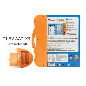 Máquina de aprendizaje del idioma español Educación temprana Lectura E-book Juguetes Aprendizaje de idiomas Máquina de libros electrónicos para niños - Product Image 4