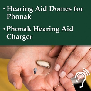 Phonak MiniFit açık kubbeler çift paketi 10 kapalı açık Fit havalandırmalı kulak ucu kubbe - Product Image 6