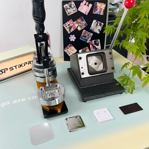 50MM Metall Best Web Button Software Maker Kit Abzeichen herstellungs maschine - Product Image 2