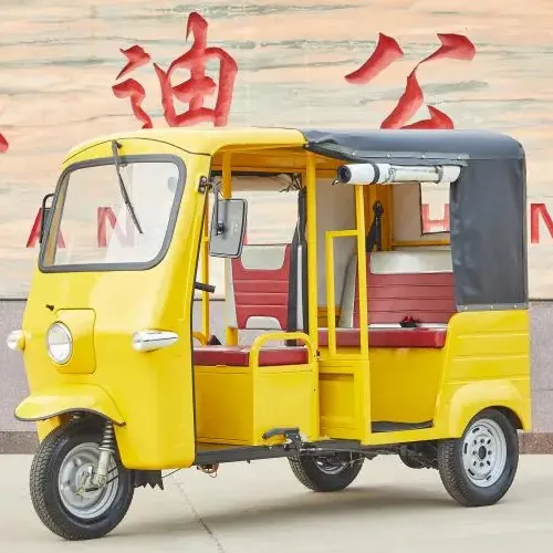 Venta caliente Big Power 60V Triciclo eléctrico Pedicab Rickshaw con pilas Proveedor directo para pasajeros CKD/SKD/CBU