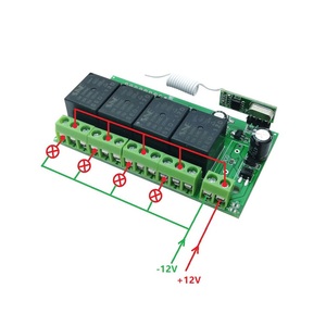 12V学習型4ウェイリモートコントロールスイッチ - Product Image 2