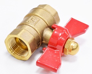1/2英寸BSP内螺纹200 WOG黄铜球阀，用于水管 - Product Image 3
