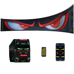 App-<strong>Controlled</strong> Flexible RGB <strong>Text</strong> Screen LED Matrix Panel Digital Advertising <strong>Display</strong> for Cars Window Light <strong>Moving</strong> Sign Board - Product Image 6