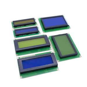 LCD1602 LCD 1602A modulo 12864 2004 blu schermo verde 16x2 20x4 caratteri Display LCD modulo HD44780 Controller blu luce nera - Product Image 4