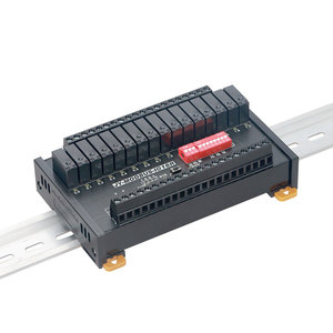 4AI 4AO, 4 entradas analógicas y 4 salidas analógicas, módulo controlador PLC, módulo de E/S remoto, módulo MODBUS rRTU Simple, módulo MODBUS rRTU, 4AO