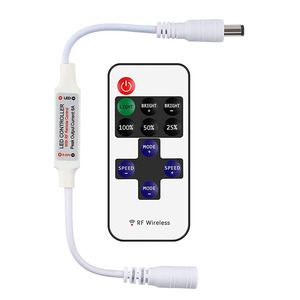Mini RF Wireless LED Dimmer <strong>Controller</strong> Single Color Light Strip Dimmer Switch <strong>DC</strong> 5-24V 12V Voltage 6A <strong>Output</strong> Remote Control - Product Image 6