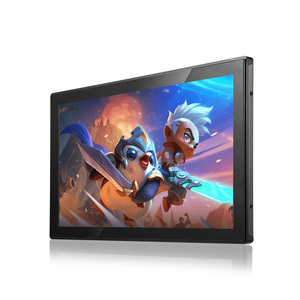 Monitor de pantalla táctil de 15 "Pantalla LED TFT Resolución de 1024x768 Monitor LCD VGA para PC POS Cajero