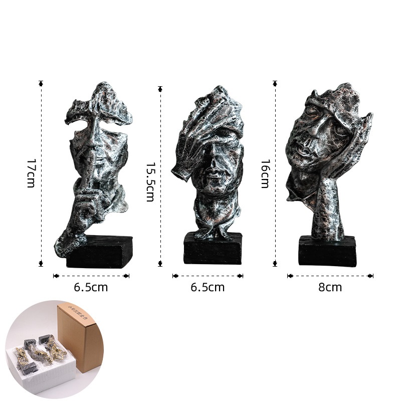 Ensemble d'argent trois