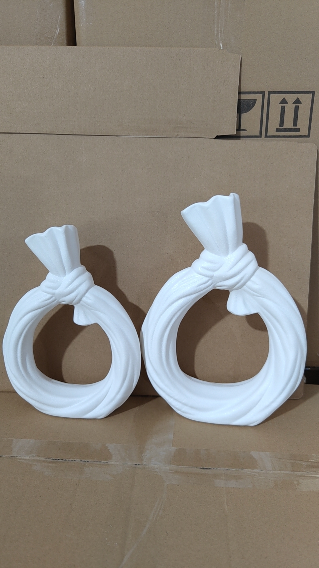 Set de 2-blanc givré