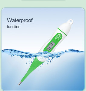 Flexible Tip Waterproof Digital Veterinary Clinical <strong>Thermometer</strong> Poultry Veterinary <strong>Thermometer</strong> for Animals <strong>Memory</strong> <strong>Function</strong> - Product Image 4