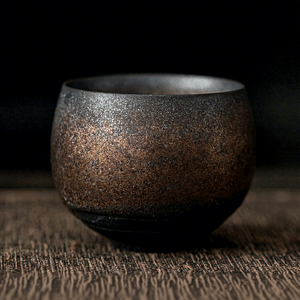 Ancient style jingdao cup (gilded)