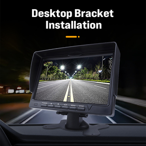 7-Inch HD TFT LCD Car Monitor Split Screen 2CH AV Input Flip-Down <strong>Backup</strong> Camera <strong>Systems</strong> for Trucks Buses AHD CCD Image <strong>Sensor</strong> - Product Image 4
