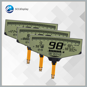 All'ingrosso SJXDGW019 Display moto HTN personalizzato 7 segmento LCD moduli a basso consumo energetico Anti-abbagliamento contachilometri a basso prezzo - Product Image 2