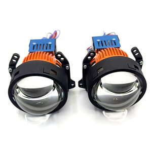3 inç 12V çoklu LED cips 4 ışık kaynakları yüksek kalite LED projektör Lens lambası - Product Image 6