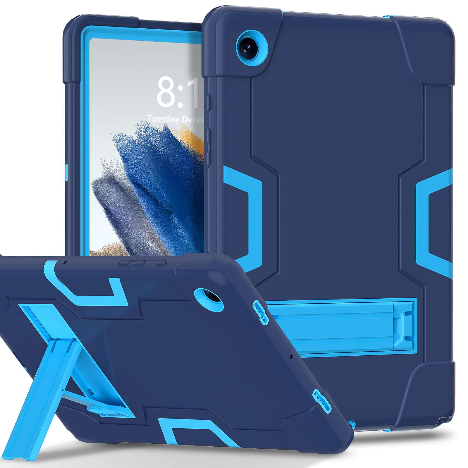 Bleu marine + bleu