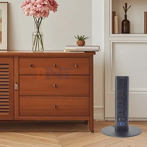 Cable de extensión de alimentación Enchufe de torre de cargador multifunción con interruptor para el hogar/La Oficina