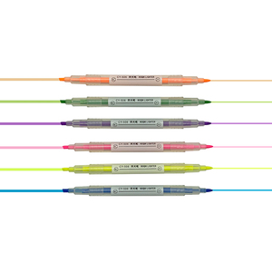 Wholesale Fresh Cheap Custom Big Capacity <strong>Highlighters</strong> Text Markers OEM <strong>Highlighter</strong> Pen Soft <strong>Chisel</strong> <strong>Tip</strong> 3mm for Bible Study - Product Image 3