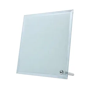 Fotoğraf çerçevesi saat fotoğraf çerçevesi sarf <span class=keywords><strong>BL</strong></span>-24 süblimasyon cam yüksek kalite boş cam dikdörtgen 4mm cam levha 1-3 gün