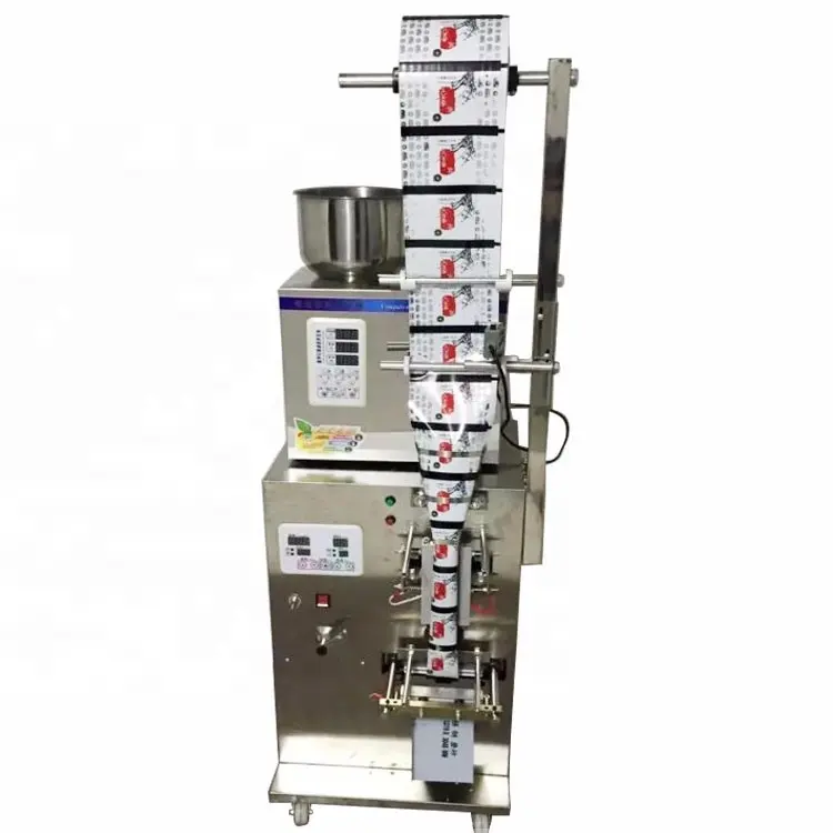 Small Electric Automatic Spice Powder Packaging Machine Wood Cutting Machine Wood Bag for Dry Powder Filling and Sealing New 60