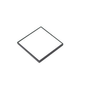 定制Logo黑色小方天然注塑塑料时尚便携式手持桌面化妆化妆镜 - Product Image 2