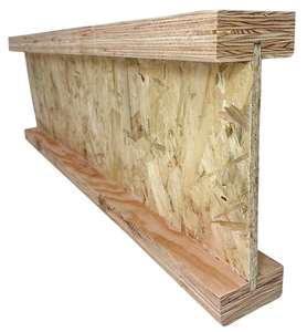 LVIL fabrika çıkış çam ahşap i-joist ışık çerçeve kafes i-joists 300x63 I joist