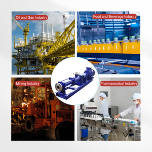 G loại vữa bơm tiến bộ khoang vít với Phễu/bùn tiến bộ khoang vít bơm 2 năm đảm bảo - Product Image 6