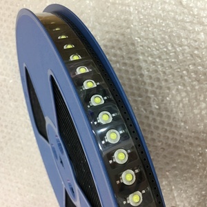 หลอดไฟชิป LED 0.5W 1W 3W 3.2-3.6V ชิปไดโอดปล่อยชิปพร้อมตัวสะท้อนแสงสำหรับสปอตไลท์หลอดไฟ DIY
