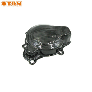 OTOM ฝาปิดเครื่องกำเนิดไฟฟ้ารถจักรยานยนต์,ตัวครอบป้องกันการจุดระเบิดสำหรับ KTM EXC XCW 150XCW 150EXC เส้นใยคาร์บอนไฟเบอร์150 - Product Image 4
